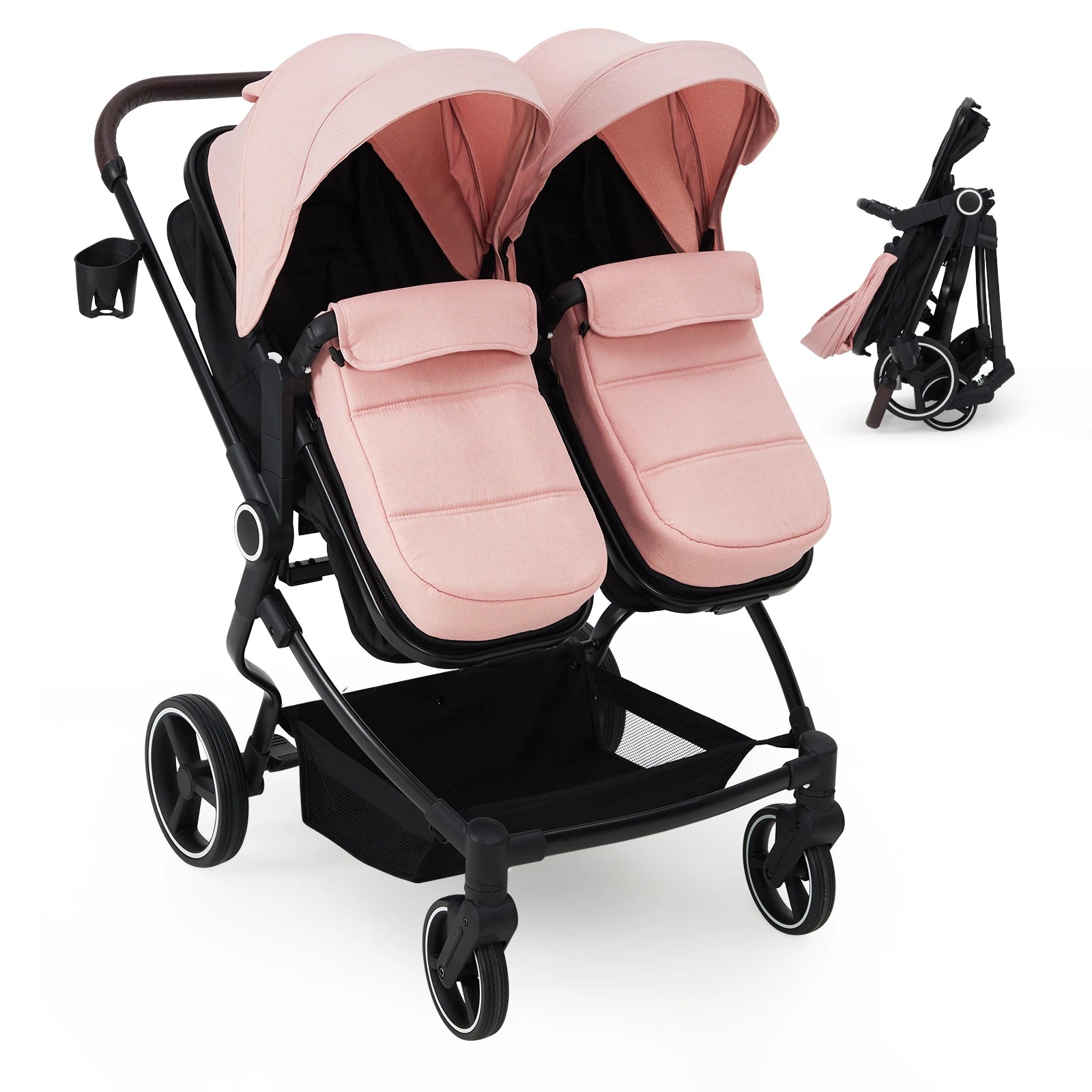 Double Twin Baby Stroller
