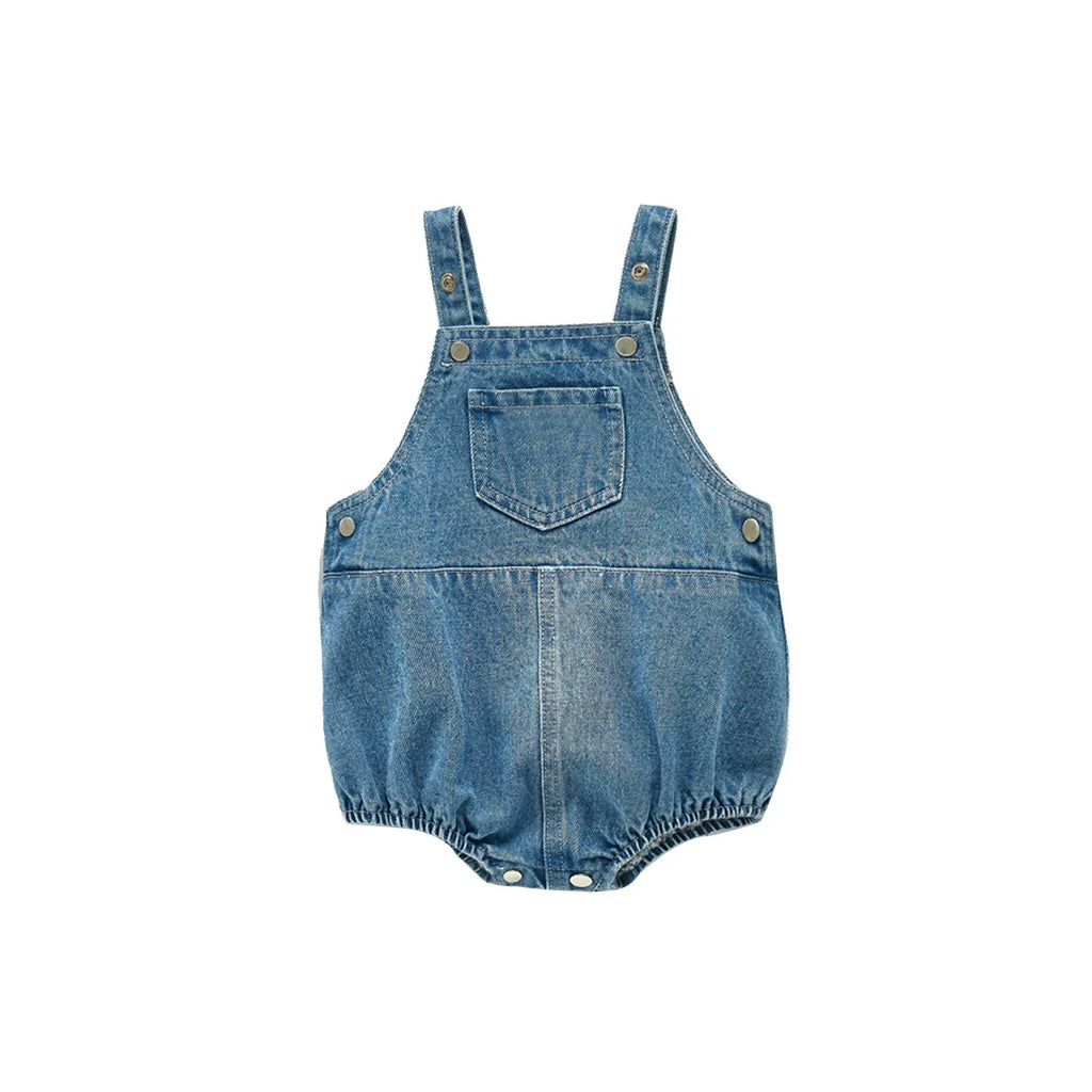 Cowboy Sleeveless Baby Romper