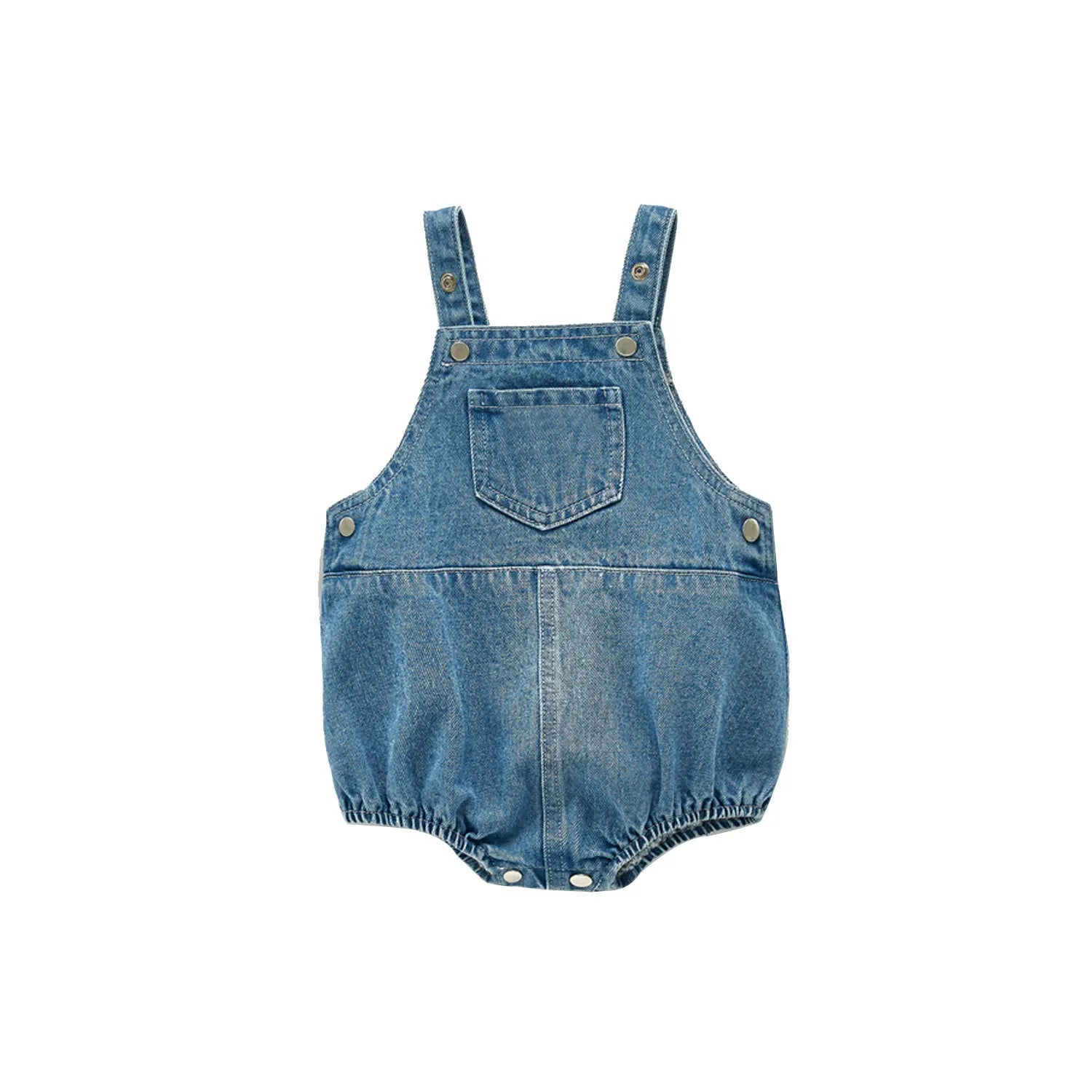 Cowboy Sleeveless Baby Romper