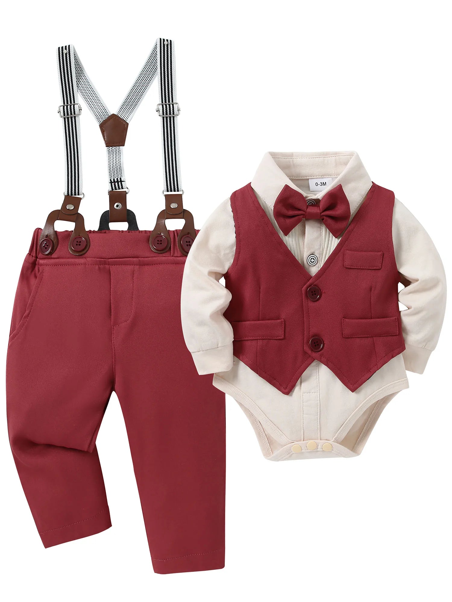 Baby Boy Wedding Suit Set