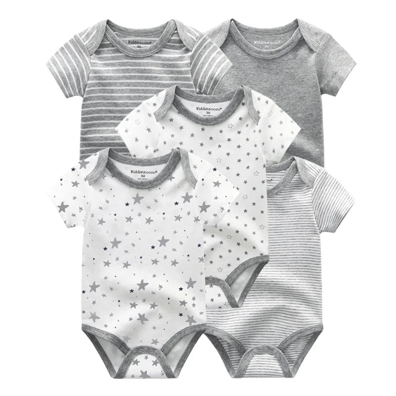 Cartoon Baby Bodysuit Set