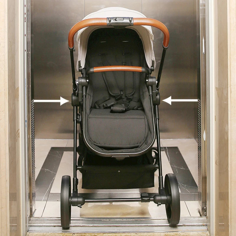 Lightweight Foldable Twin Stroller