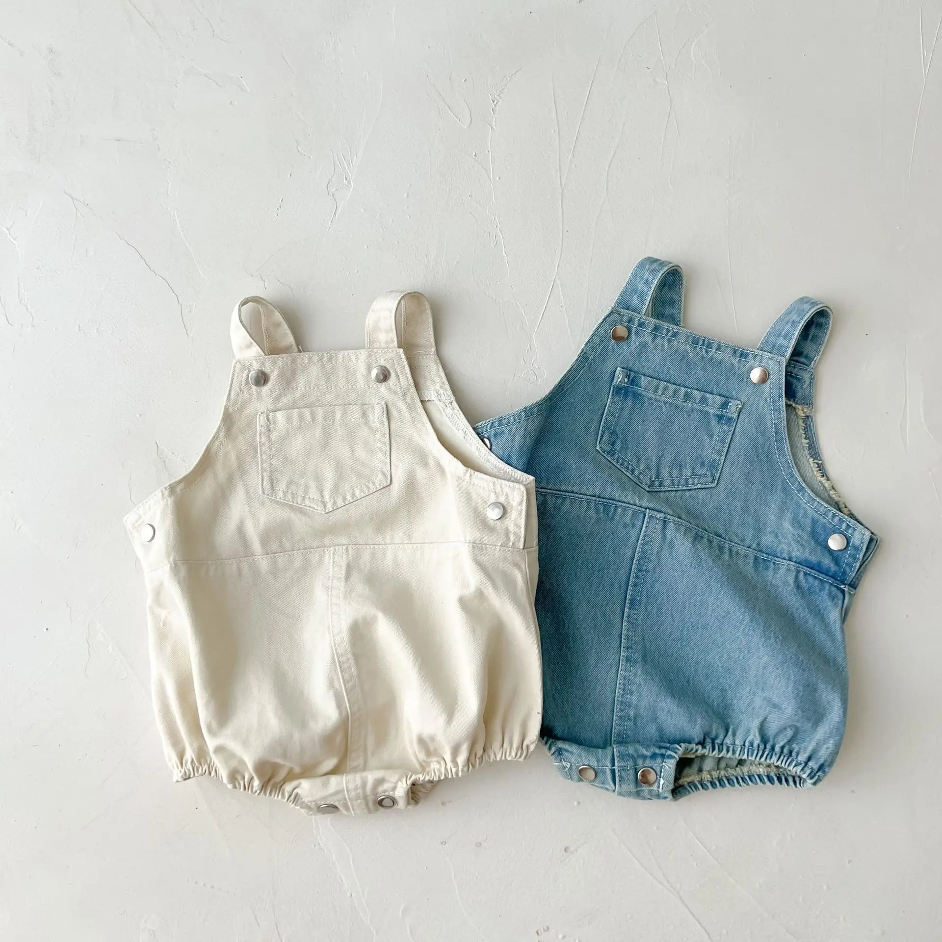 Cowboy Sleeveless Baby Romper