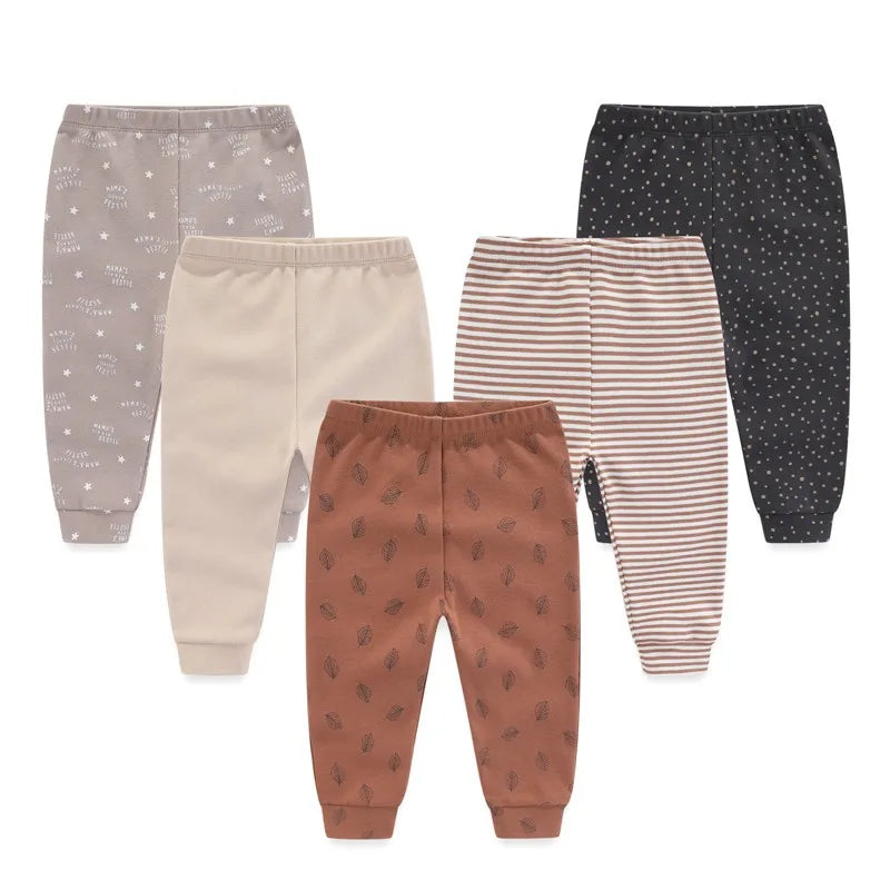 Baby Girl Cotton Leggings Set