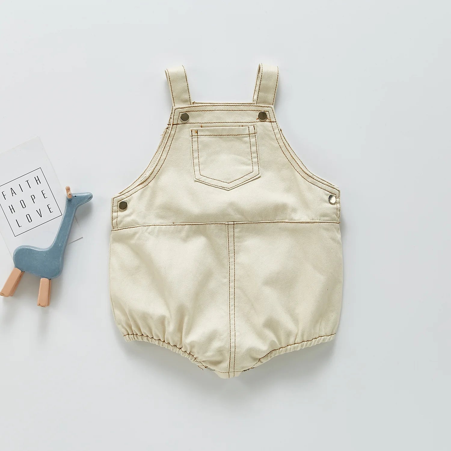 Cowboy Sleeveless Baby Romper
