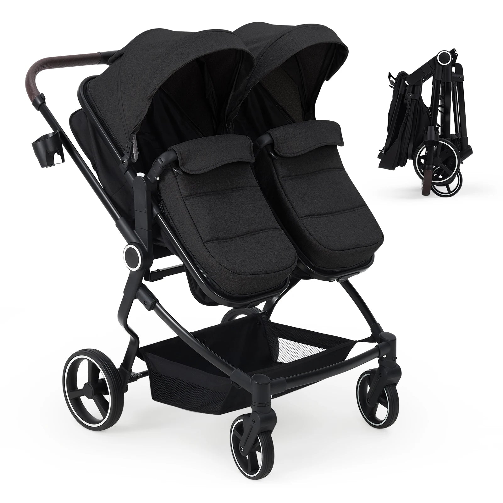Double Twin Baby Stroller
