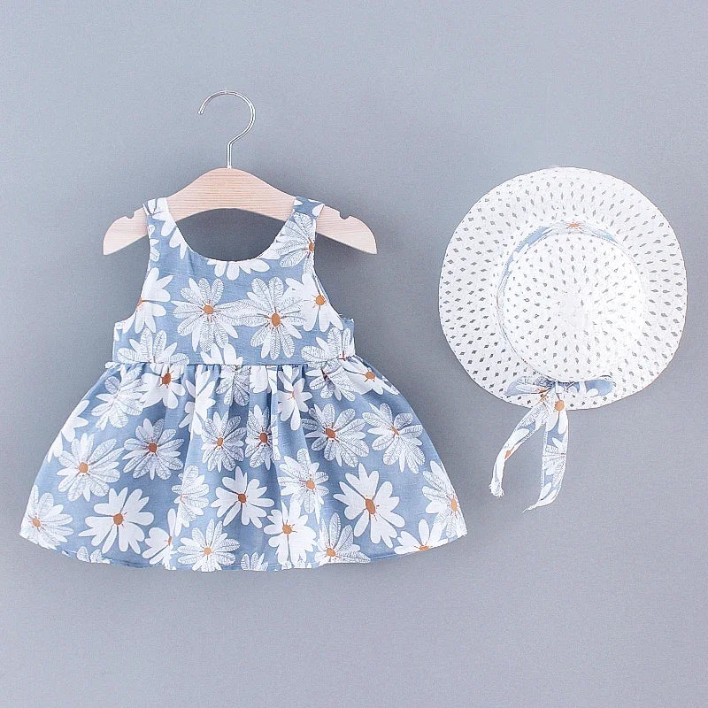 Floral Princess Baby Girl Dress