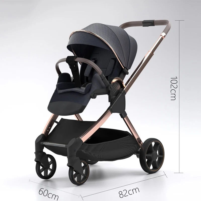 High Landscape Newborn Baby Stroller