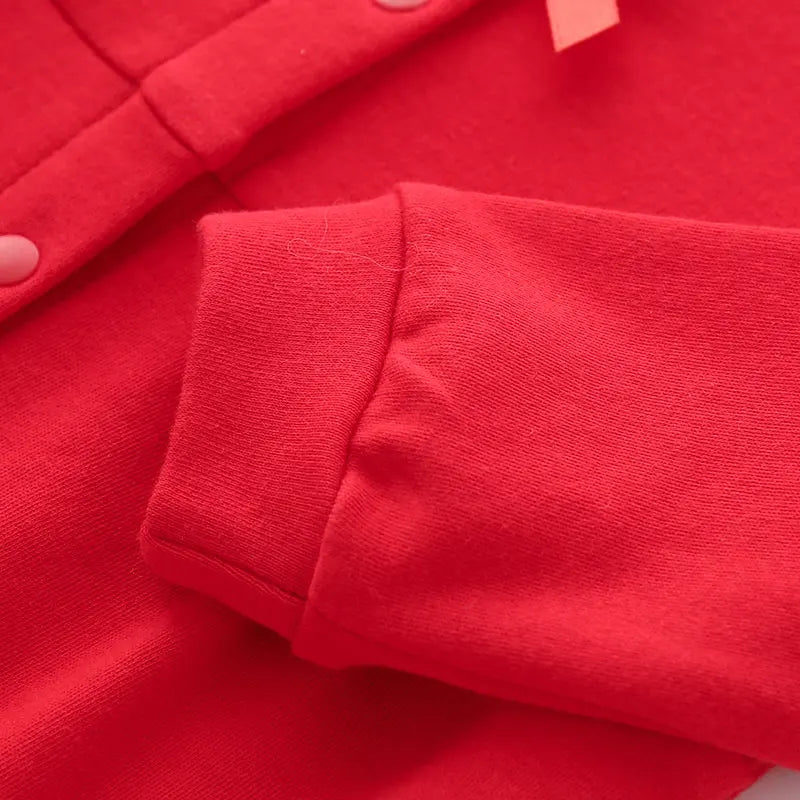 Red Moon Baby Romper Set