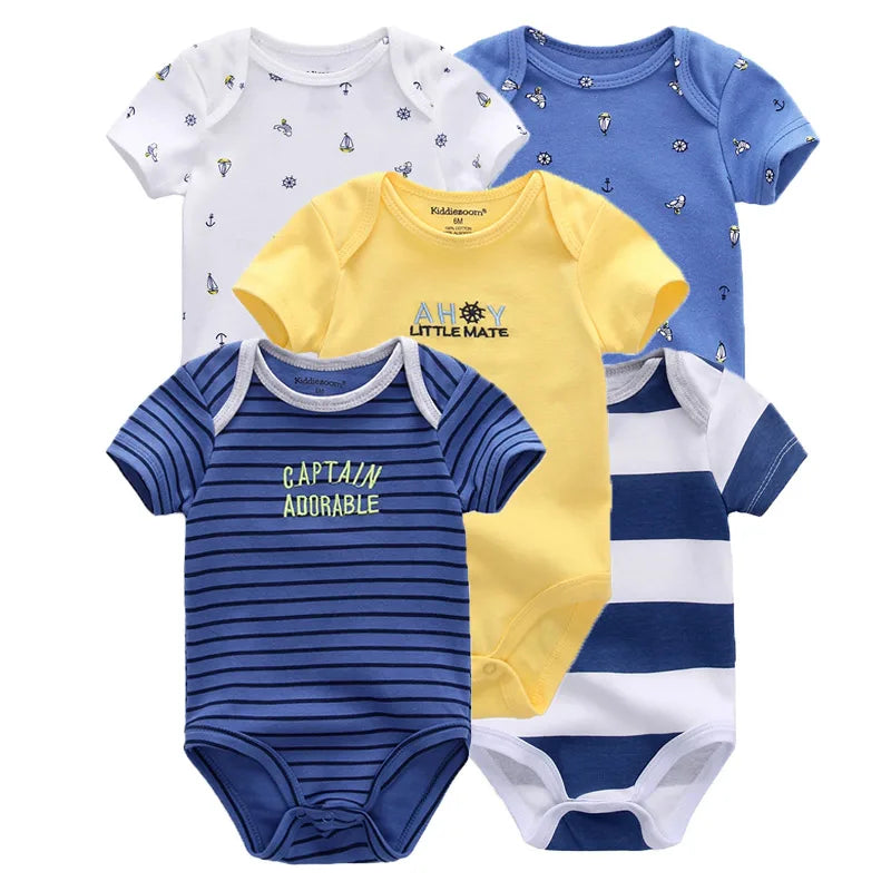 Cartoon Baby Bodysuit Set