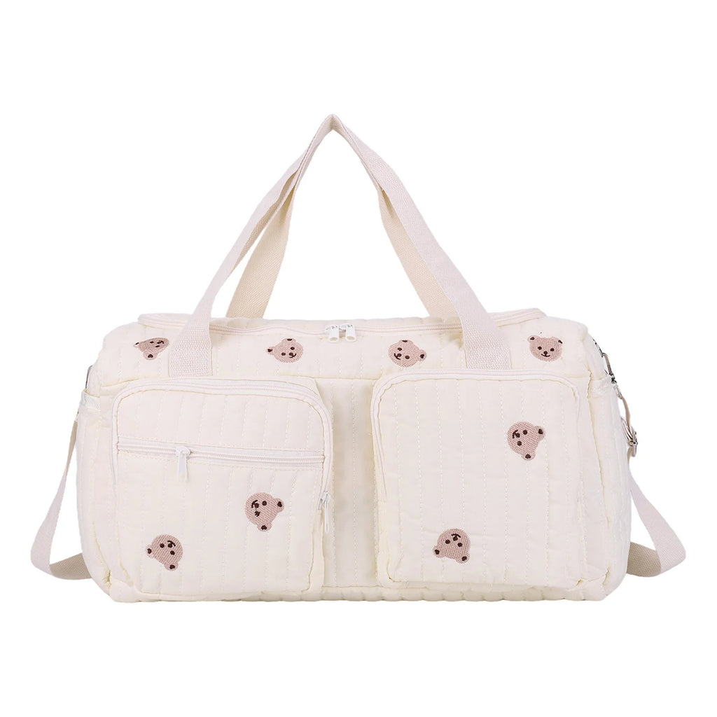 Quilted Baby Diaper Duffel Bag