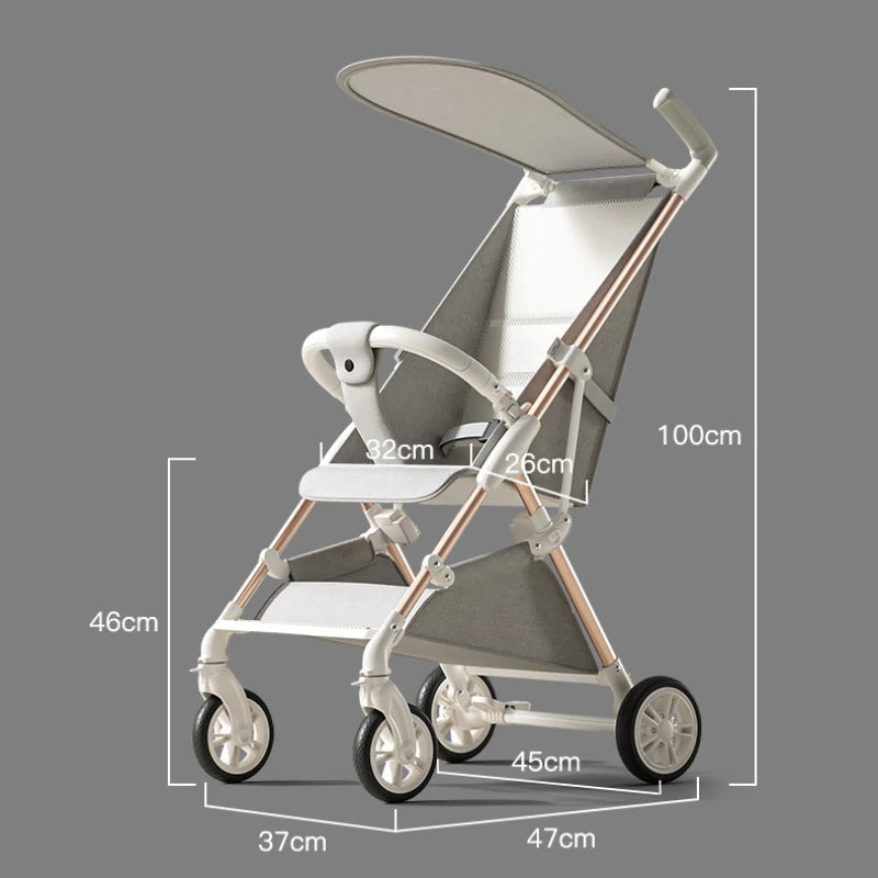 Ultralight Foldable Baby Stroller