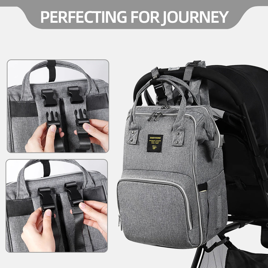 Sunveno Travel Diaper Backpack