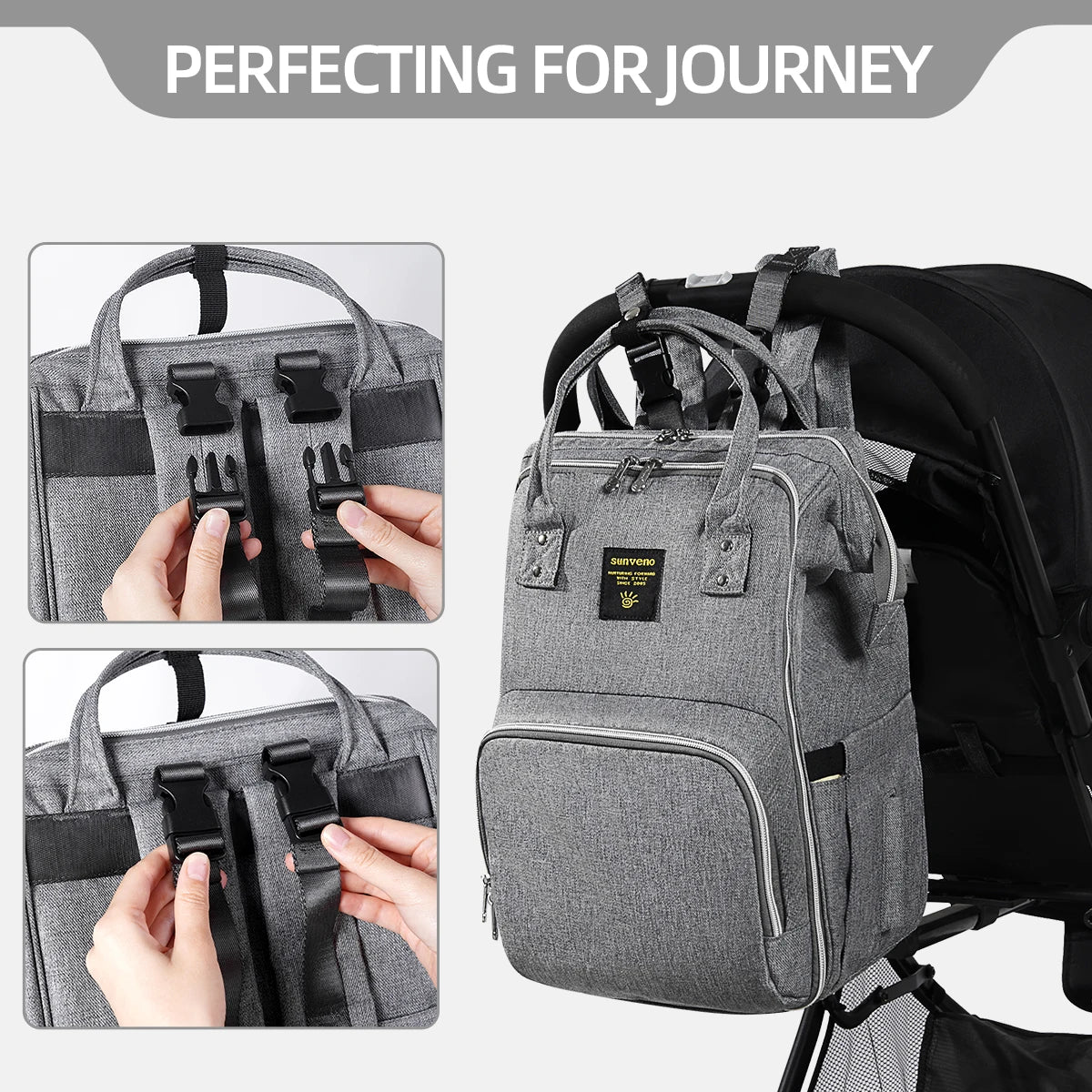 Sunveno Travel Diaper Backpack