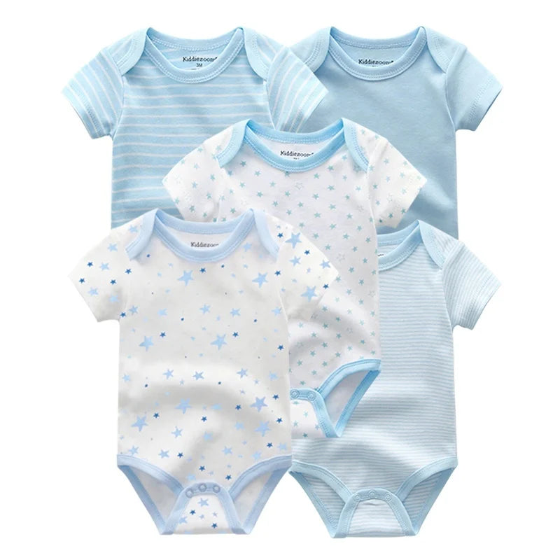Cartoon Baby Bodysuit Set