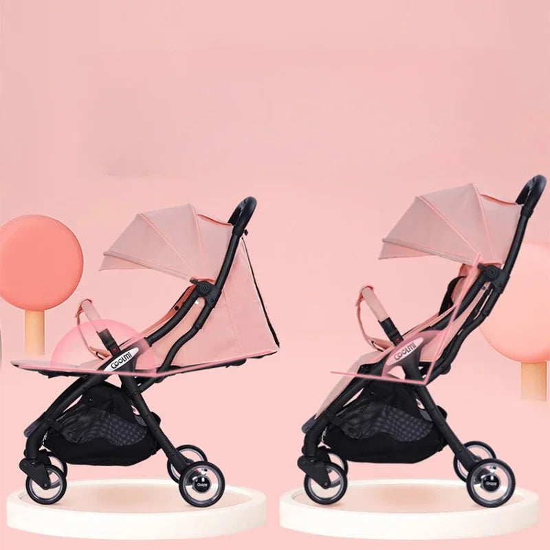 Lightweight One-Touch Baby Stroller