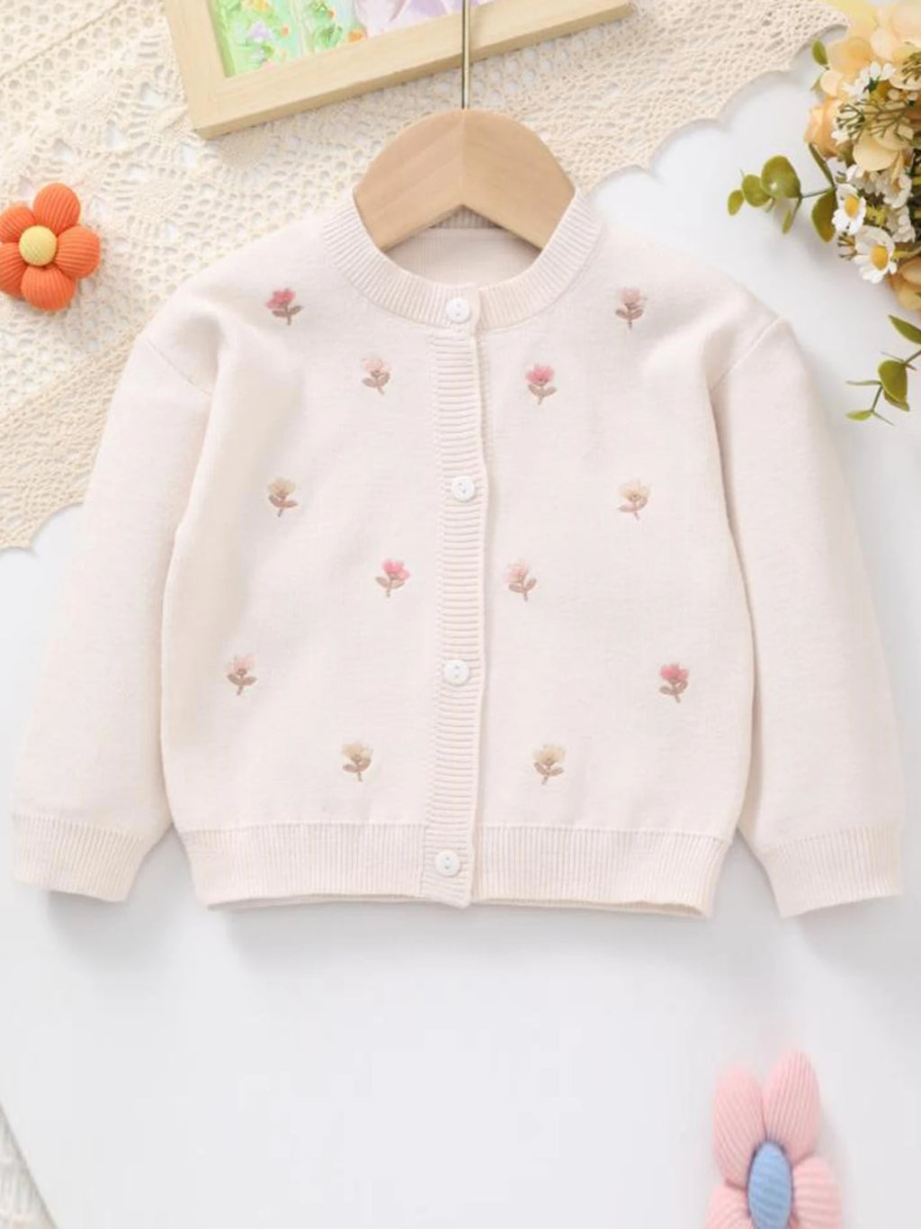 Animal Knit Baby Hoodie Sweater
