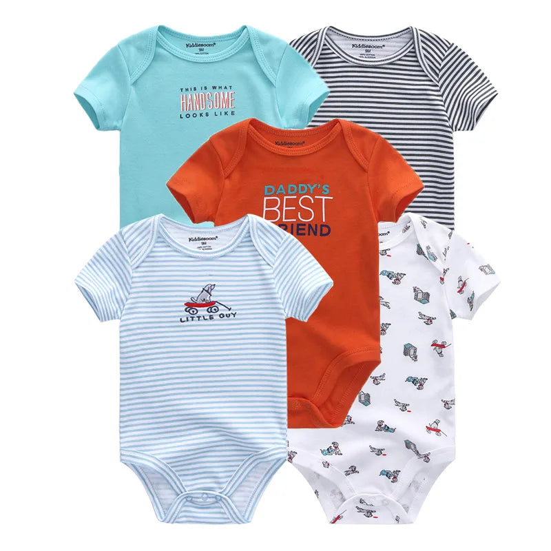 Cartoon Baby Bodysuit Set