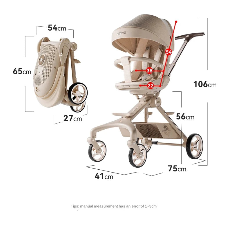 Q11 Foldable Travel Baby Stroller