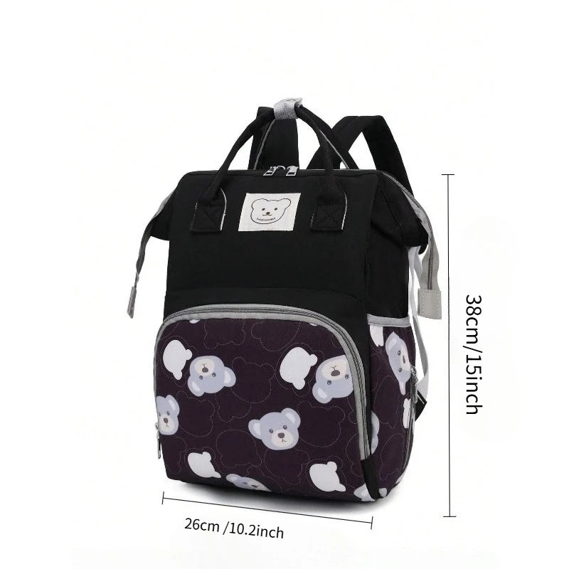 Cute Bear Baby Diaper Backpack