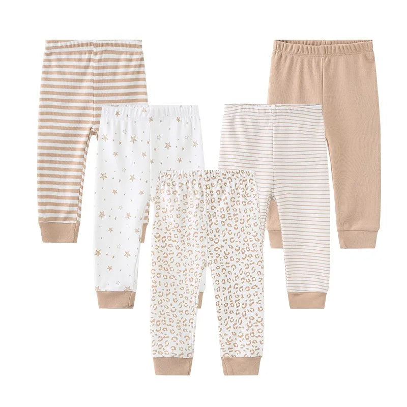 Baby Girl Cotton Leggings Set