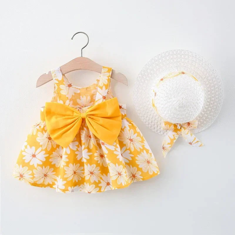 Floral Princess Baby Girl Dress