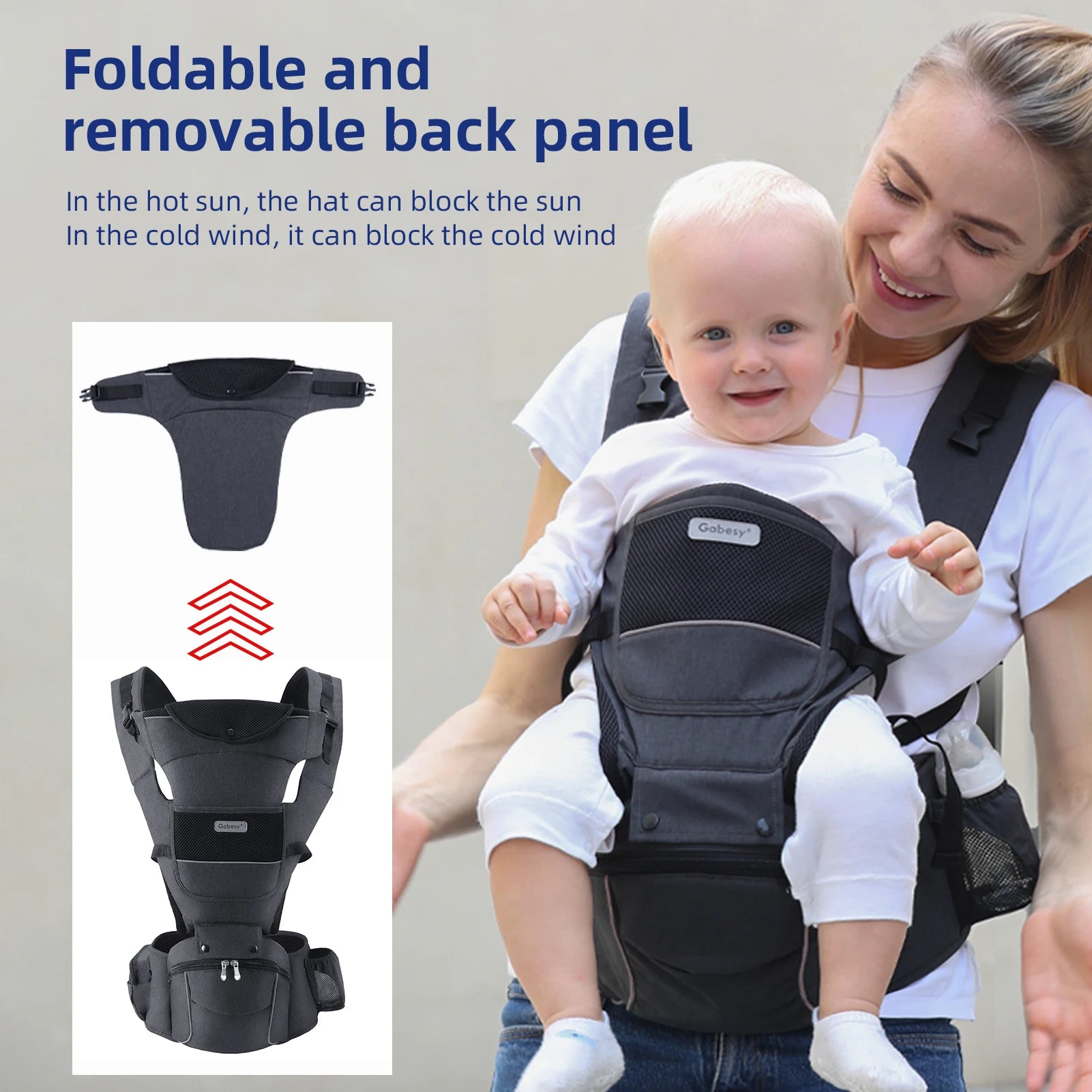 13-in-1 Ergonomic Baby Carrier