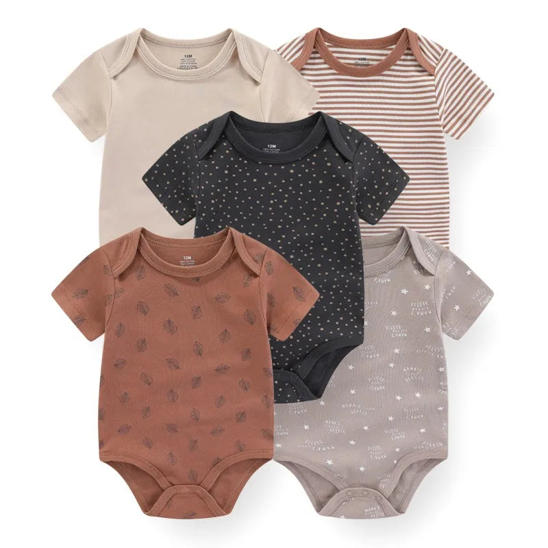 Cartoon Baby Bodysuit Set
